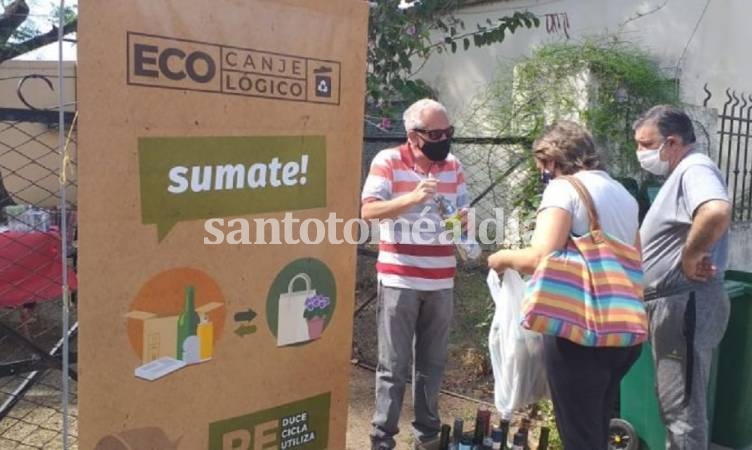 Este miércoles se realizará una nueva jornada de canje ecológico