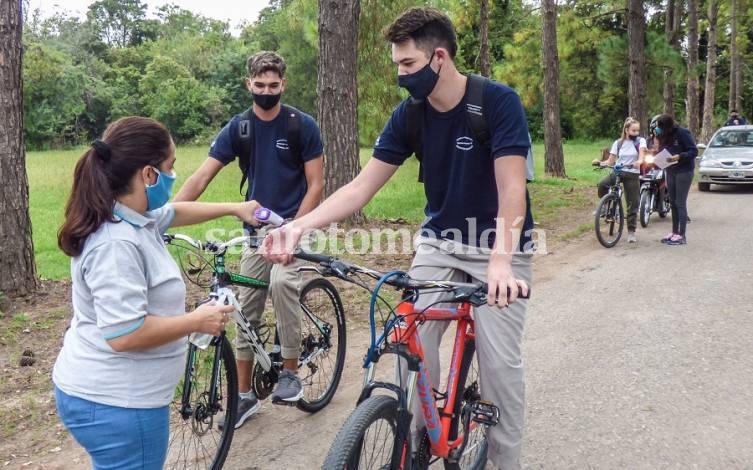 La Escuela Granja de la UNL comenzó el ciclo lectivo 2021