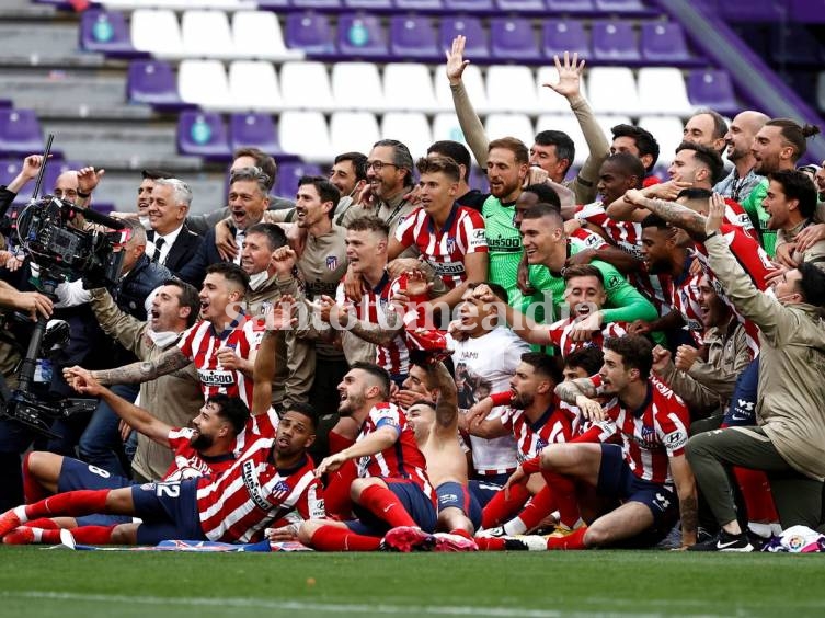 Atlético Madrid es el campeón de la Liga Española
