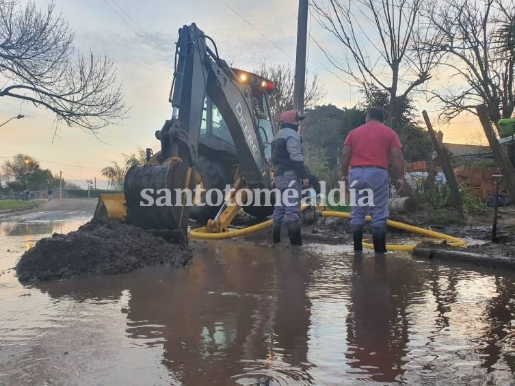 Hasta el mediodía habrá baja presión en el suministro de agua potable en el sector abastecido por el Tanque Central