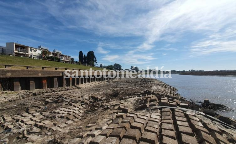 Evalúan la situación hidrológica del río Salado