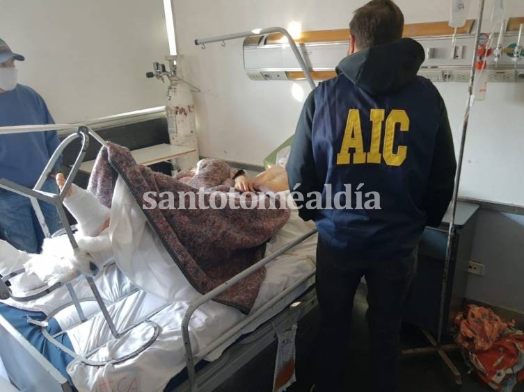 Capturaron a otro de los fugados de Piñero cuando ingresó a un hospital de Rosario