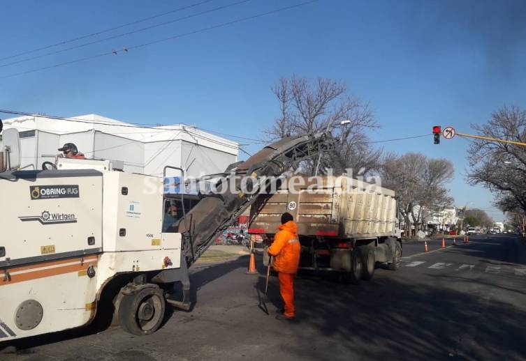 Continúan los trabajos de Vialidad Nacional en nuestra ciudad