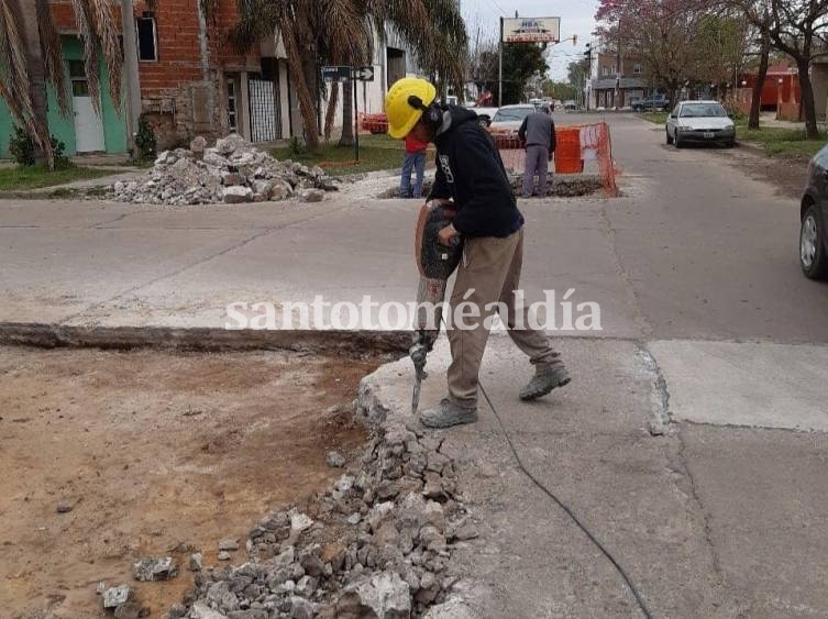 El Plan de Bacheo llegó a un 50% del total proyectado para esta etapa