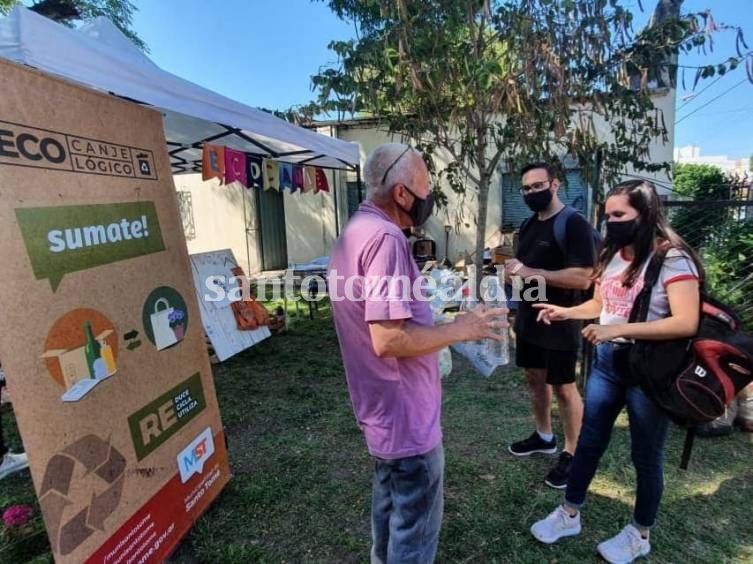 Cada vez más santotomesinos se suman al Canje Ecológico