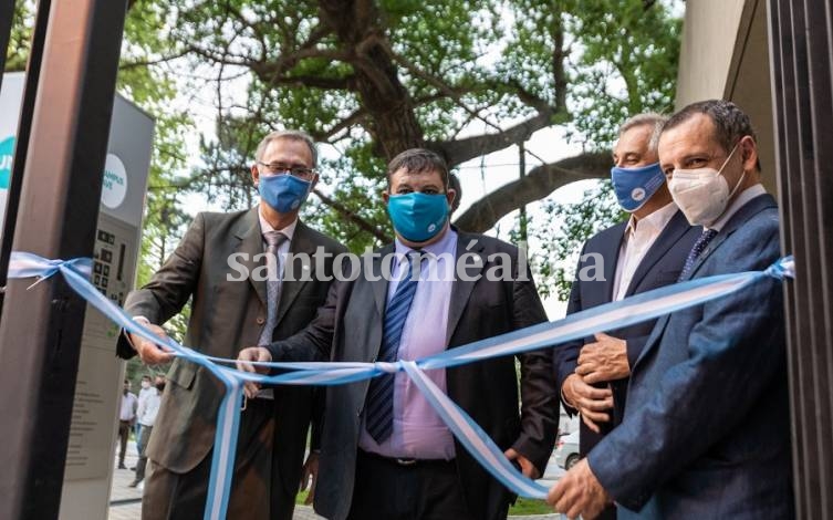 La UNL inauguró la nueva Plaza Principal de Ingreso al Campus FAVE en Esperanza