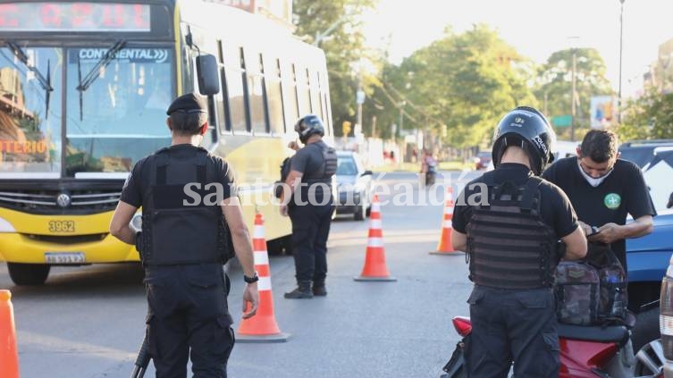 Realizaron un nuevo operativo de seguridad preventiva en Santo Tomé