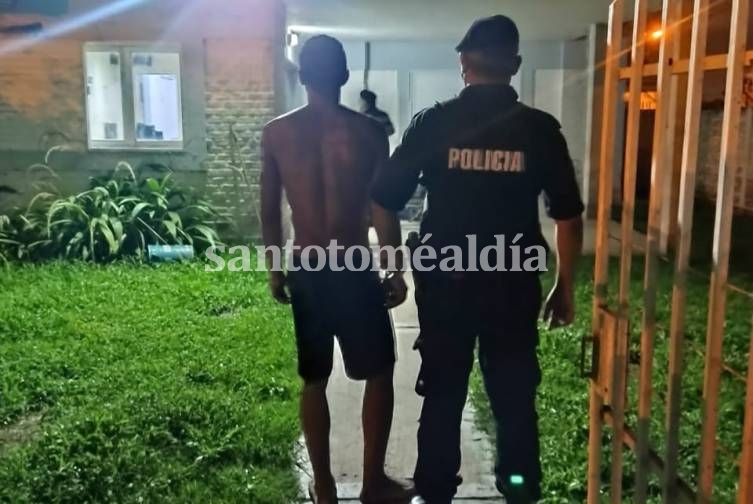 Detuvieron a un joven que sustraía elementos de una obra en construcción