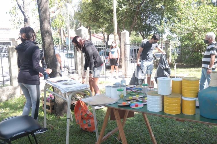 Este jueves se llevó a cabo una exitosa jornada de canje ecológico