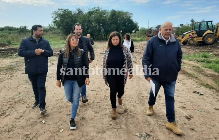 Funcionarios municipales visitaron el Centro de Disposición Final de Residuos