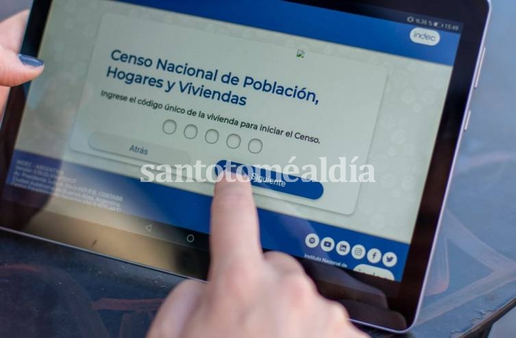 A días del Censo 2022, un 30% de las viviendas del país optó por completar su versión digital