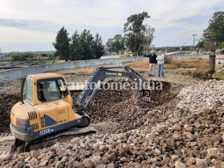 Comenzó la obra de optimización de la Planta de Tratamiento de Líquidos Cloacales