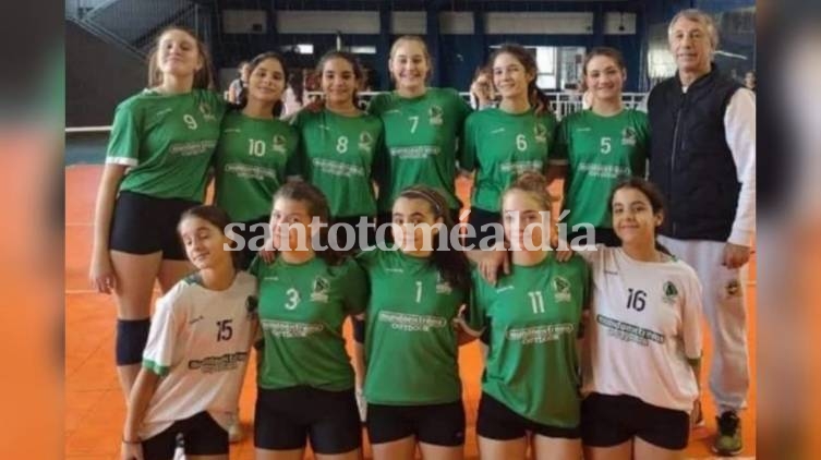 La santotomesina Emma Oldani, seleccionada por la Asociación Santafesina de Voley