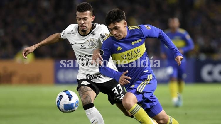 Boca inicia la serie de octavos de final frente a Corinthians en Brasil