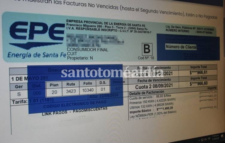 Sigue abierta la inscripción para los subsidios al consumo de energía eléctrica y gas