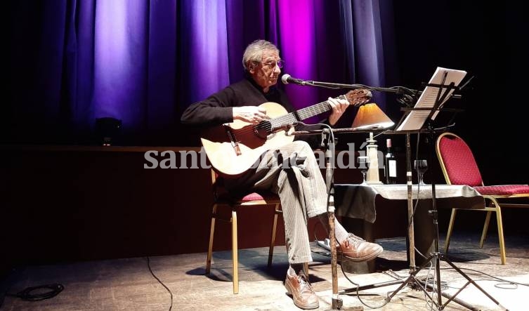 Juan Falú se presentó en el ciclo 