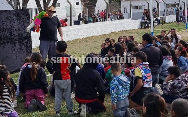 El Día de las Infancias se vivió a pleno en la Asociación de Veteranos