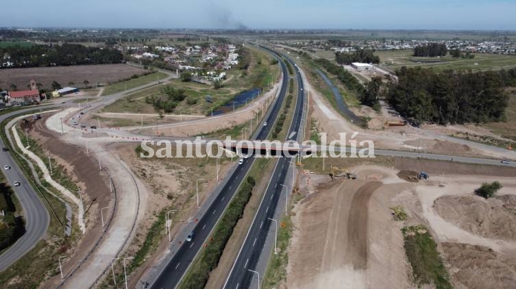 Intercambiador de la Autopista: la remodelación avanzó en un 60%