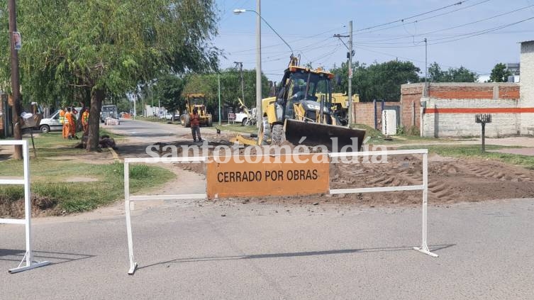 Comenzó un Plan de Bacheo en calles de pavimento flexible