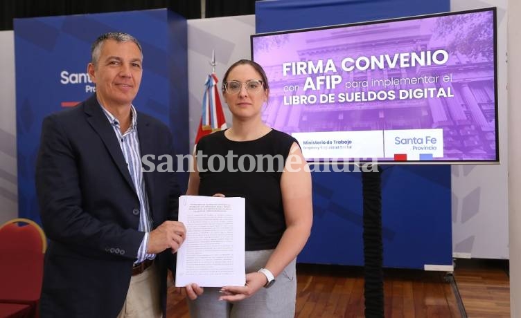 La provincia y AFIP acordaron la implementación del Libro de Sueldos Digital