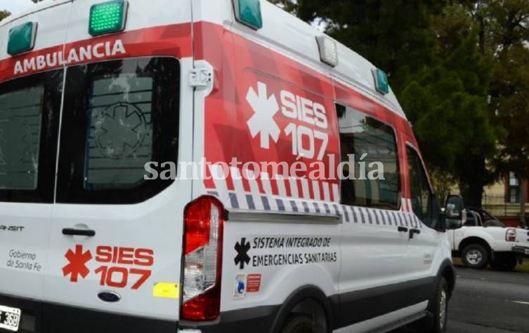 Denuncian que las ambulancias del 107 se encuentran sin combustible