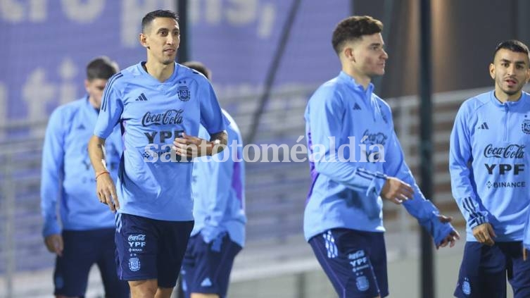 La Selección argentina se volvió a entrenar con buenas noticias para Scaloni de cara al partido con Croacia