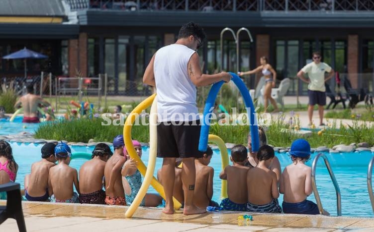 Comenzó una nueva temporada de la colonia de vacaciones del Predio UNL-ATE