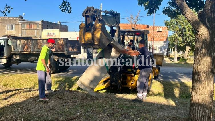 La Municipalidad avanza con el Plan de Mejoramiento de Espacios Públicos