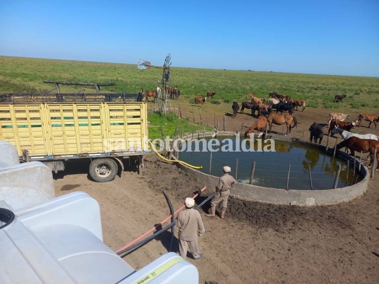 La provincia avanza en la asistencia a productores agropecuarios afectados por la sequía