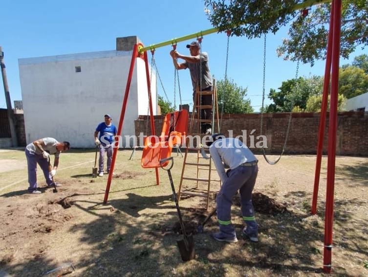 La Municipalidad sigue adelante con el Plan de Mejoramiento de Espacios Públicos