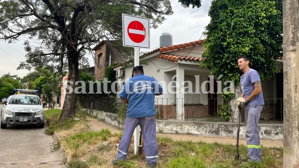 Se pondrá en vigencia el sentido único de circulación en un tramo de calle Moreno