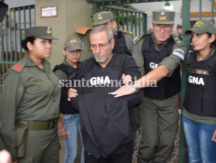 El ex funcionario Ricardo Jaime cuando fue detenido. (Foto: NA)
