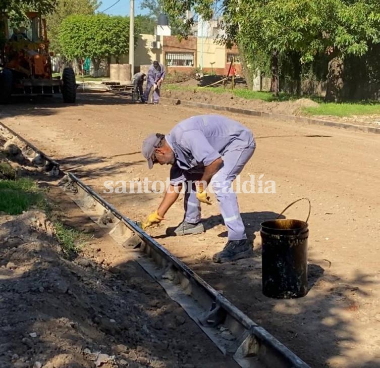 El Plan de Pavimentación avanza en la Vecinal General Paz