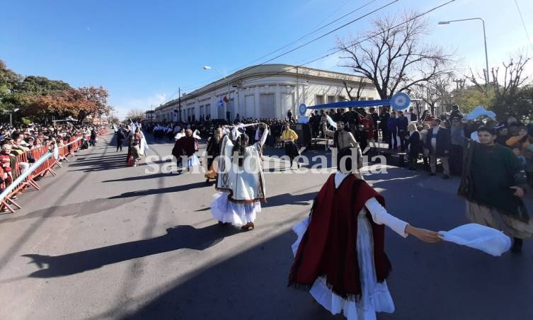 Santo Tomé conmemorará el Día de la Bandera con el tradicional desfile cívico militar