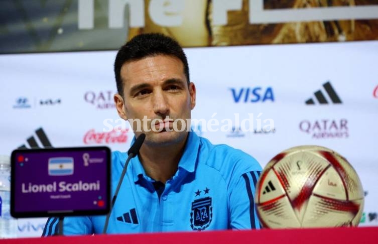 Scaloni respaldó a Messi en su decisión de cara al próximo Mundial: 