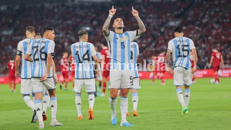 Argentina derrotó a Indonesia en el cierre de su gira por Asia