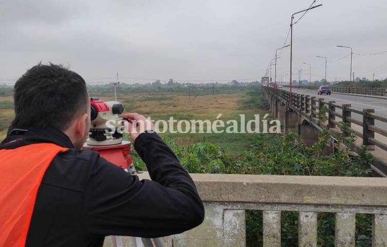 Puente Carretero: Vialidad Nacional realiza controles y define tareas en la grieta