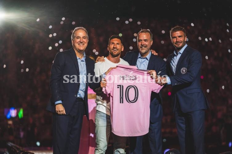 Messi fue presentado en Inter Miami: 