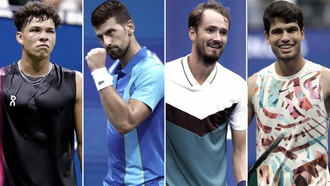 Semifinales de lujo en el US Open 2023