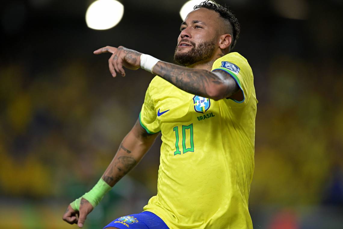 Brasil vapuleo a Bolivia por las Eliminatorias y Neymar rompió un nuevo récord