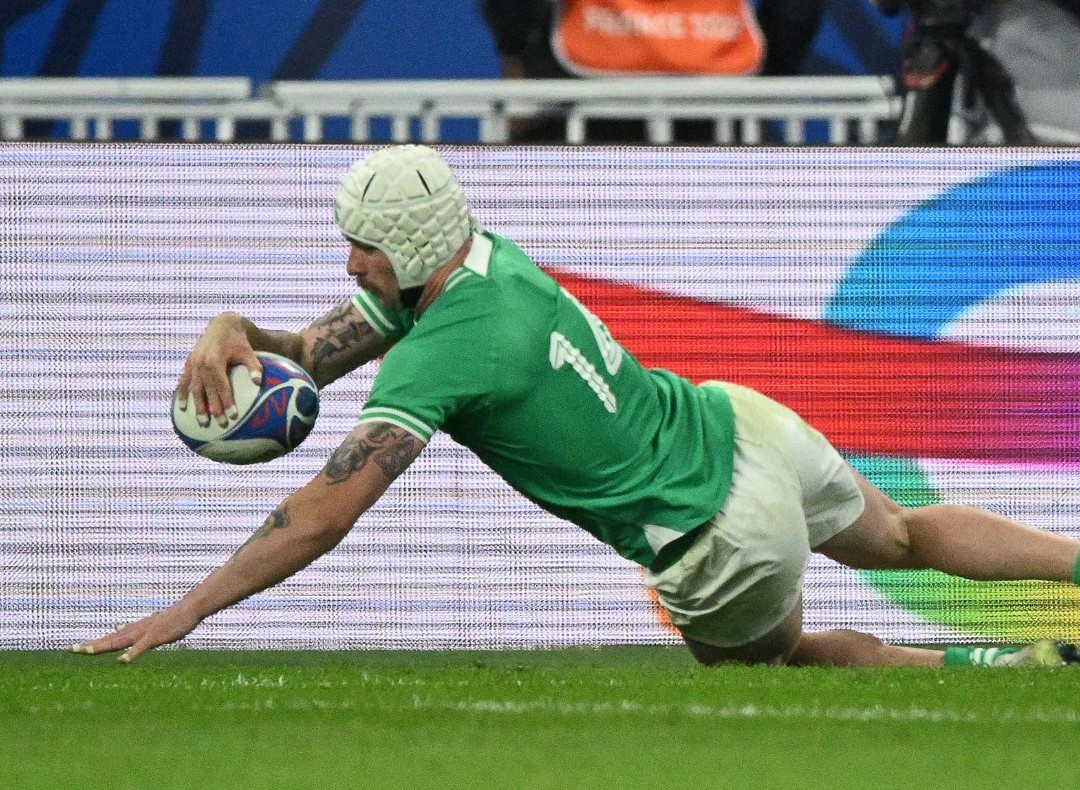 En una final anticipada, Irlanda venció 13-8 a Sudáfrica en el Mundial de rugby