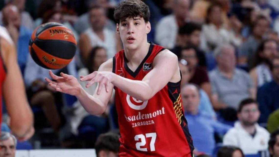 Felipe Minzer, la joya del básquet argentino que debutó con 16 años