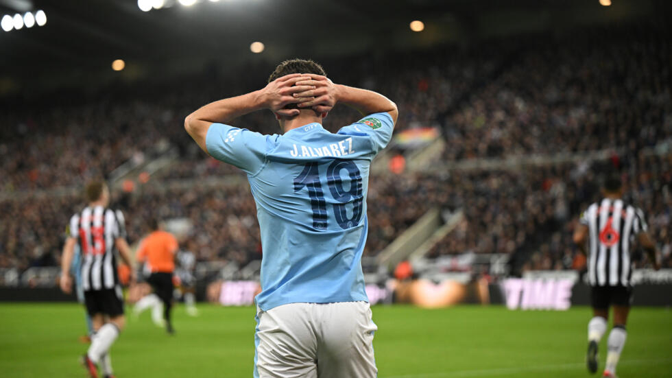 El Manchester City de Julián Álvarez quedó eliminado de la Carabao Cup