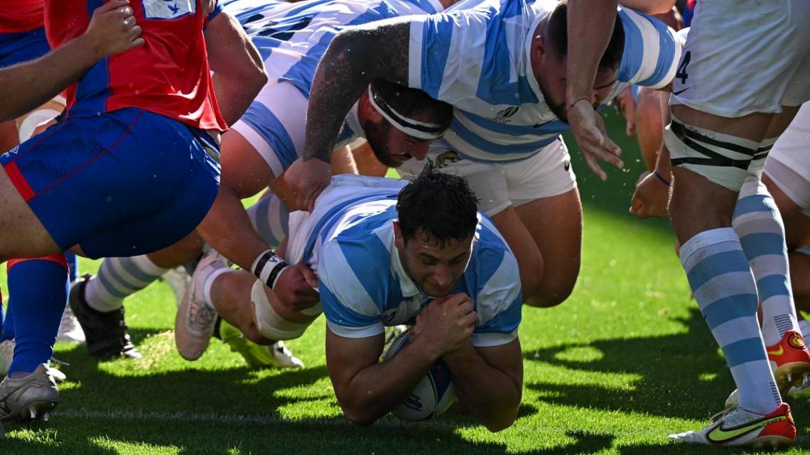 Los Pumas no tuvieron problemas para vencer a Chile y ya piensan en Japón