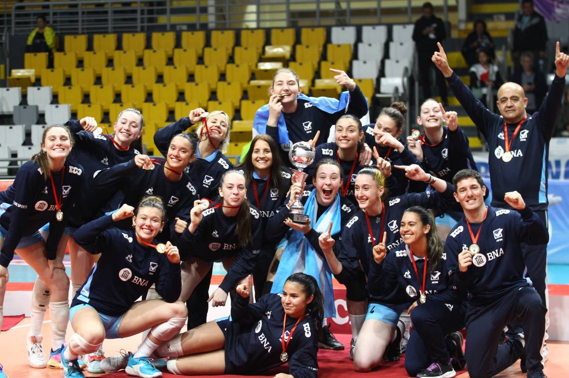 La santotomesina Emma Oldani, campeona sudamericana con Las Panteritas U17