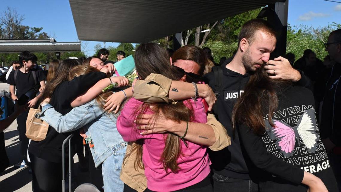 Llega al país el segundo vuelo de Aerolíneas Argentinas con repatriados de Israel