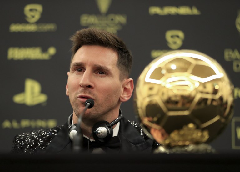 Messi vuelve a París como favorito para ganar su octavo Balón de Oro