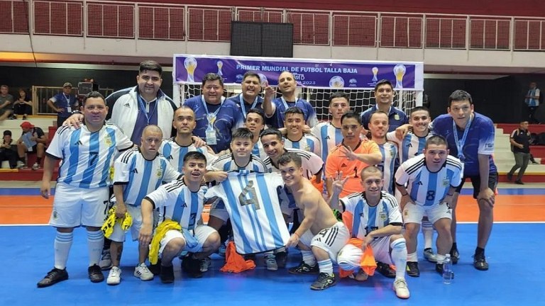 Argentina salió campeón en el Mundial de Talla Baja