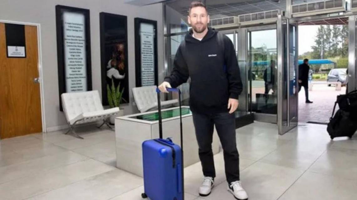 Messi ya está en Argentina para la última doble fecha del año de las Eliminatorias