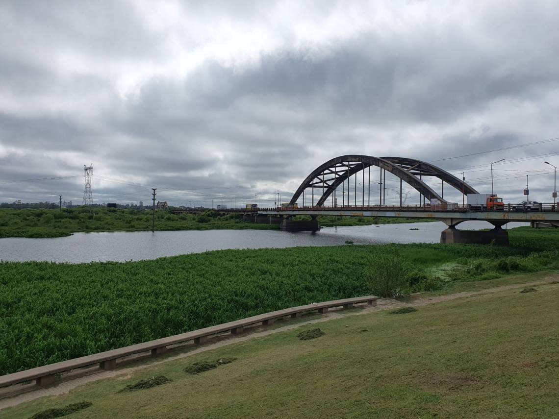 El río Salado subió un metro y medio en el último mes en nuestra ciudad